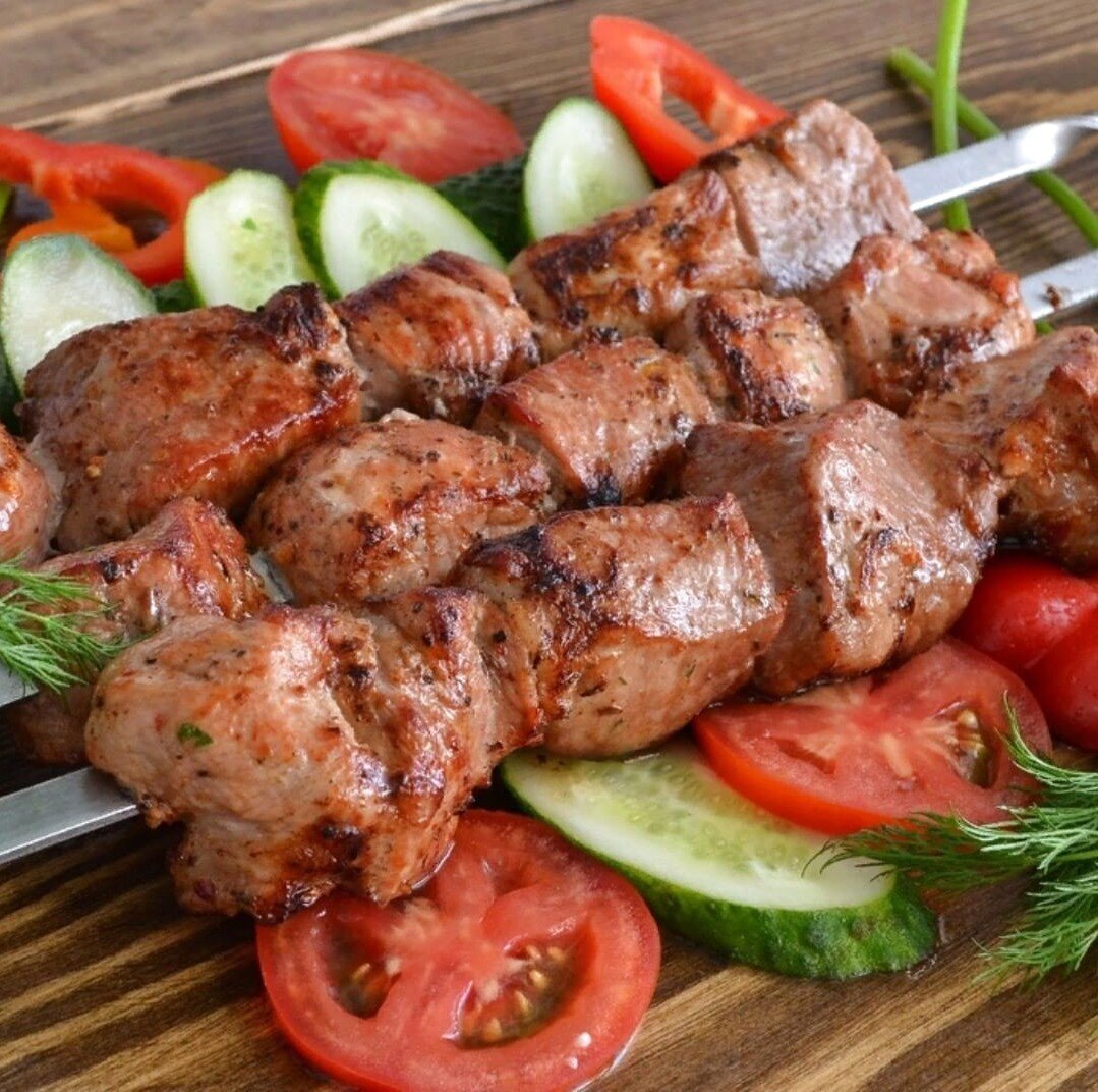 Шашлык из свинины 