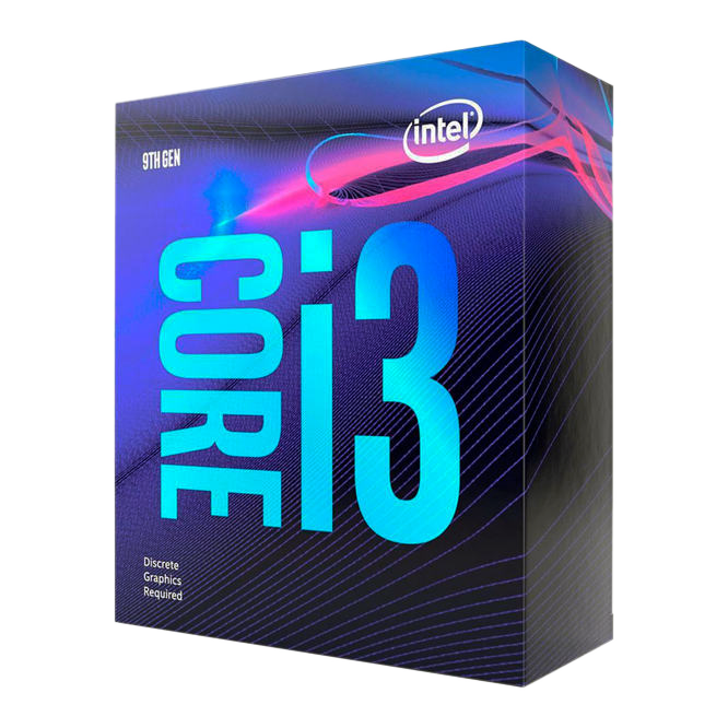 Intel Core i3 9100F в комплектации "Box", с комплектным кулером