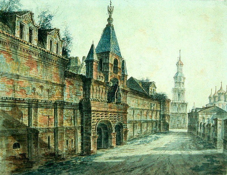 Автор: Fyodor Alekseyev / Public domain. Москва. Кадашевский монетный двор 1701-1737.