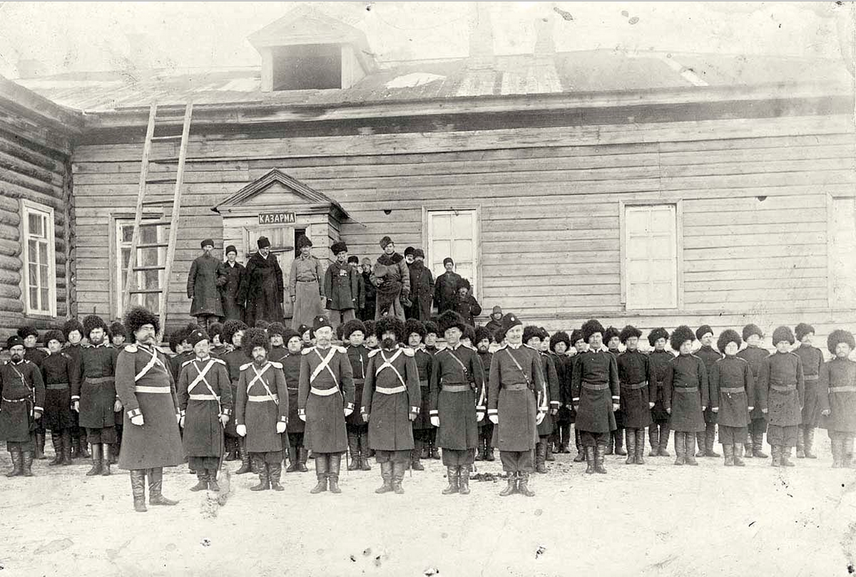 Красноярская казачья конная сотня. 1880 год