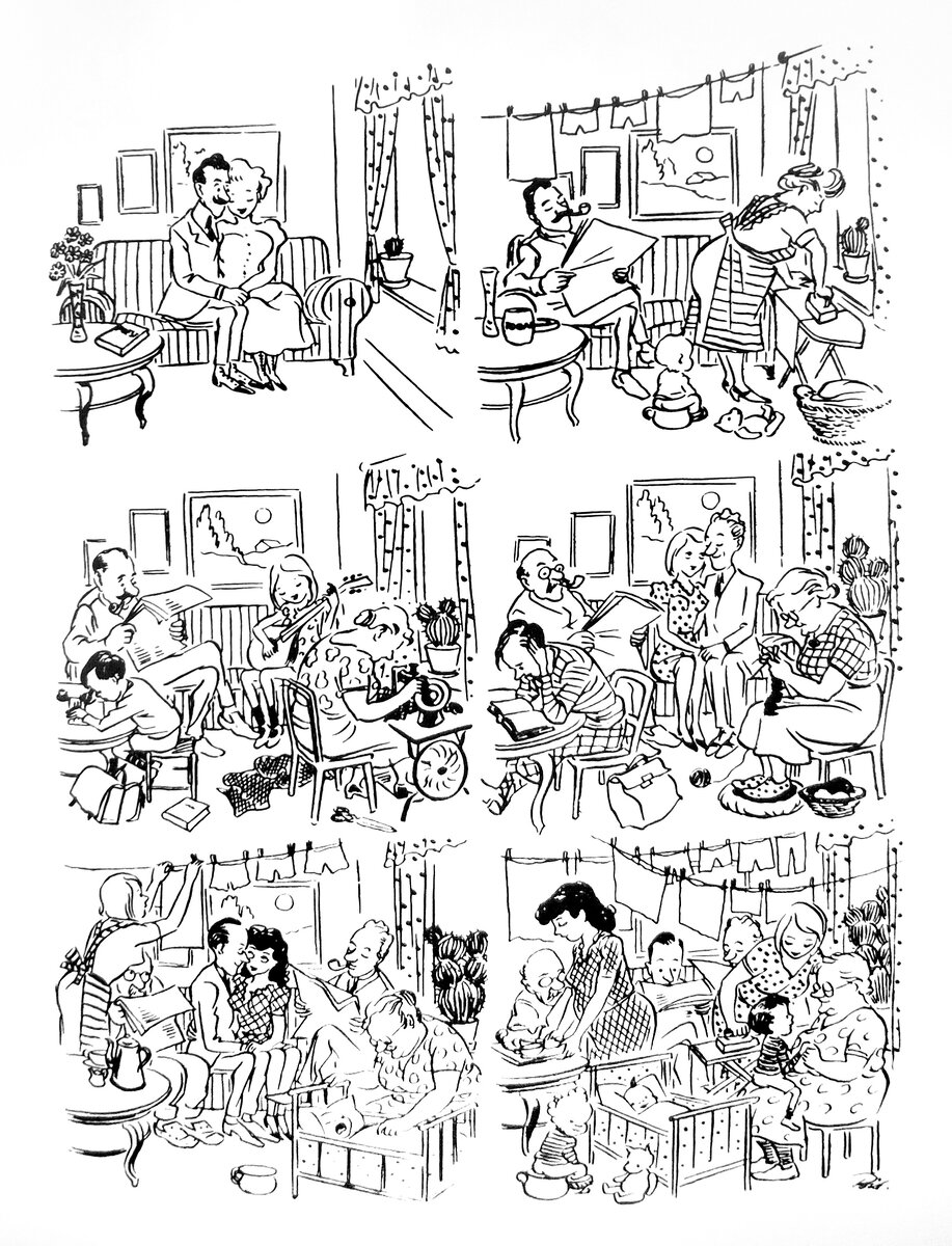 Херлуф Бидструп "Жилищная проблема"