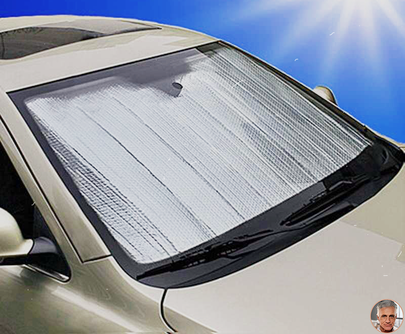 Фото солнце защитного защитного экрана  