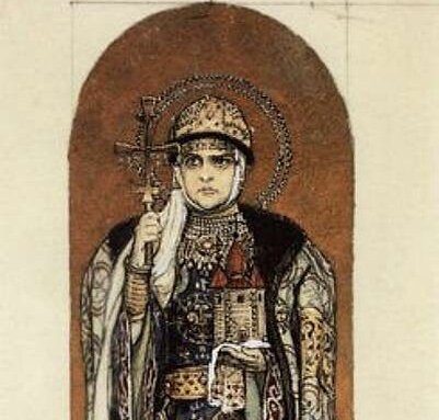 Княгиня Ольга. Художник В.М. Васнецов
