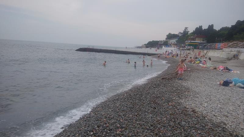 Пляж в Мисхоре