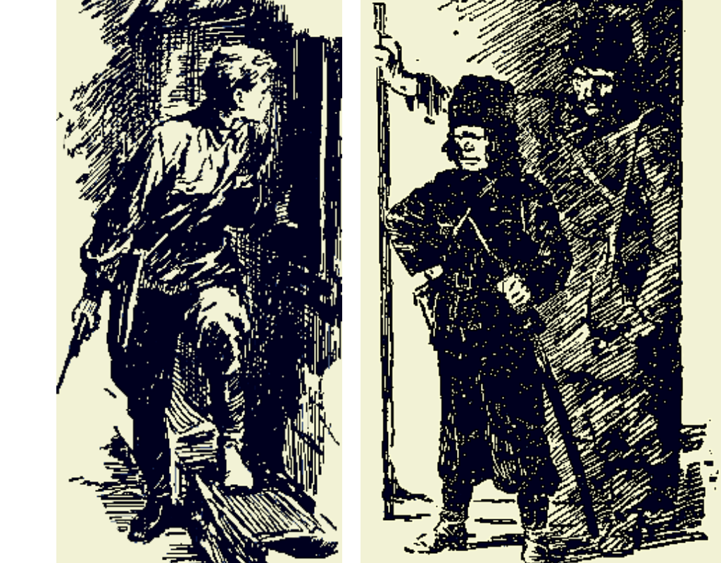               Иллюстрации из книги "Красные дьяволята"