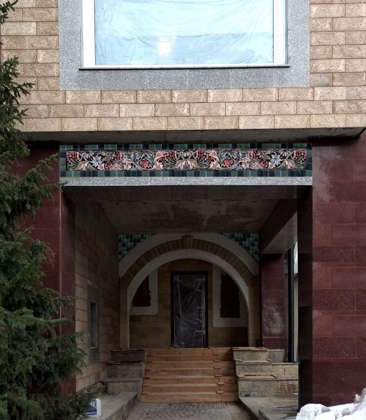 Фасад Викторианский. Фасадная керамика ручной работы
