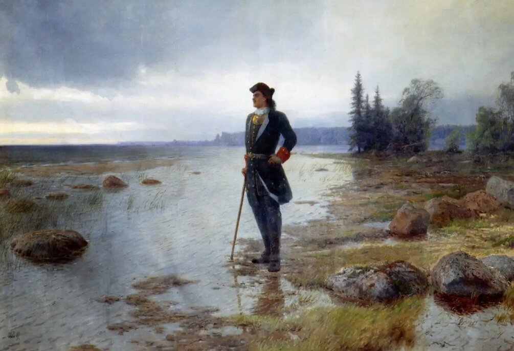 Лев Лагорио "На берегу пустынных волн" 1897, Источник: Яндекс картинки
