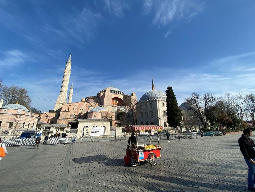 Собор Святой Софии, Константинополь (Стамбул, Турция).