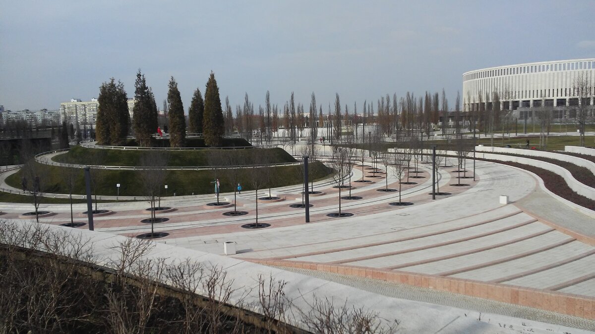 Парк Галицкого в Краснодаре. 