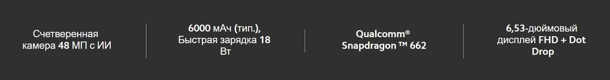 Xiaomi Redmi 9T основные характеристики