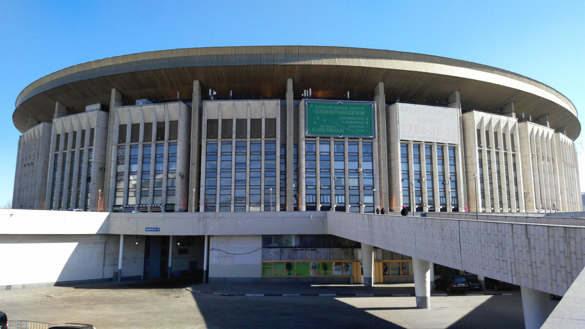 Проект олимпийского в москве