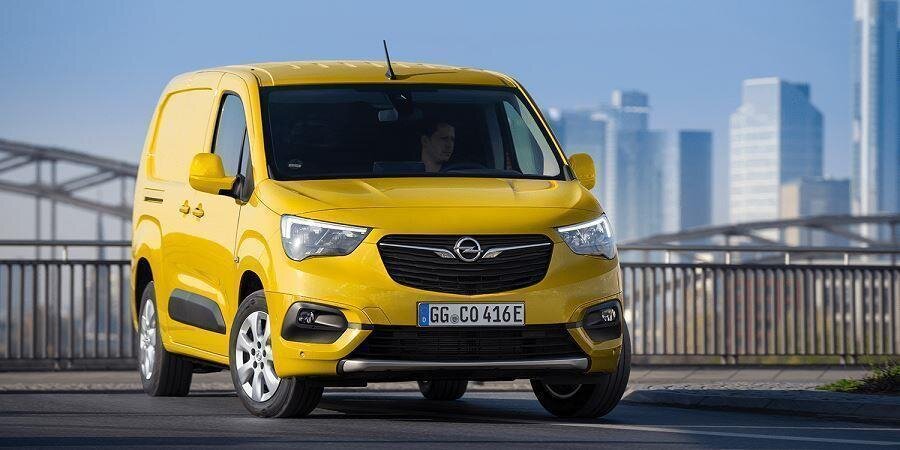 Vauxhall обнародовал первые фото совершенно нового электрического фургона Combo-e