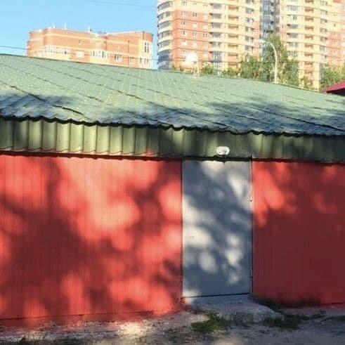 Наш первый гараж