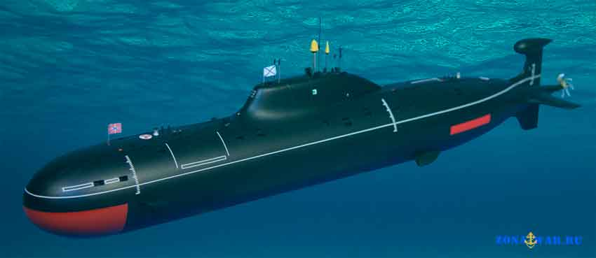 И эта подлодка тоже не наша. Только цвет немного похожий. 