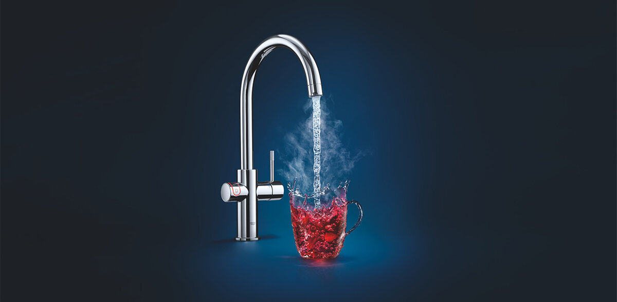 Grohe Red 100°C кипящая вода прямо из смесителя