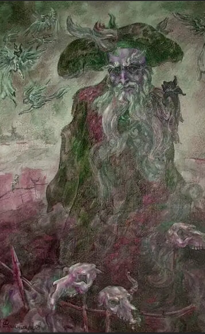 морозко дед трескун. карачун персонаж мифические существа. чернобог карачун. мороз карачун славянская мифология. карачун божество славянское.