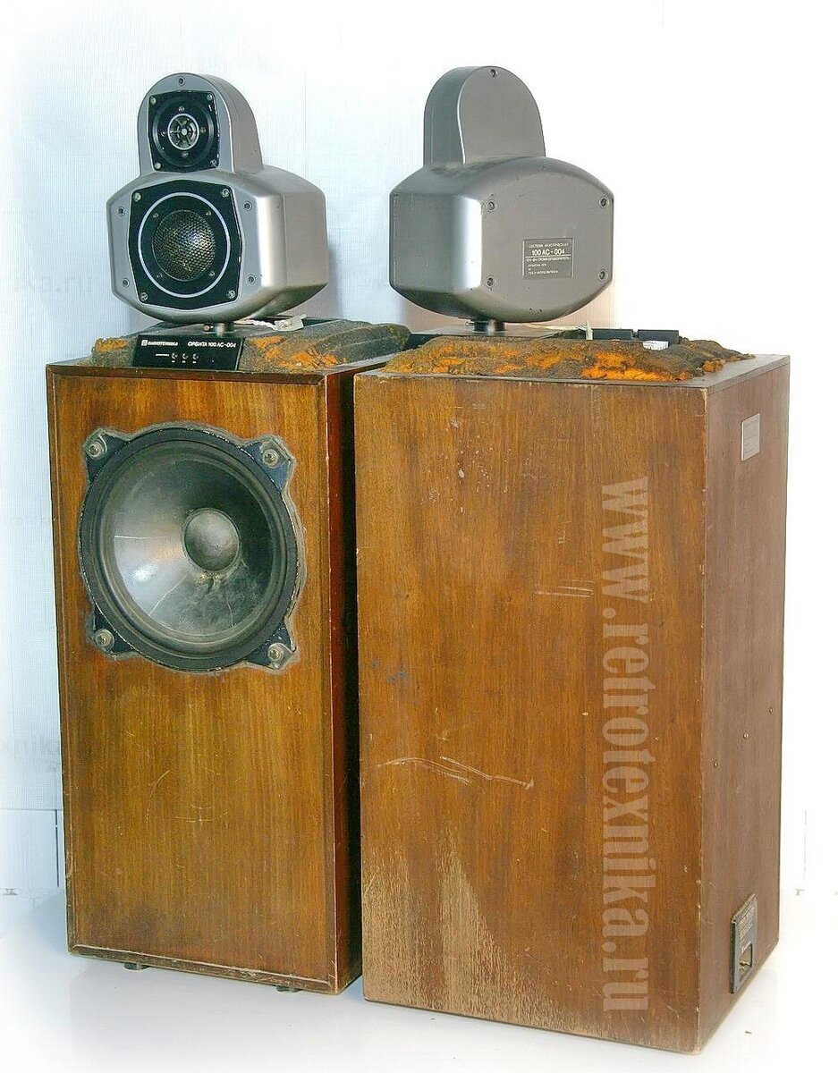 Акустическая система Орбита 100АС-004 // retrotexnika.ru