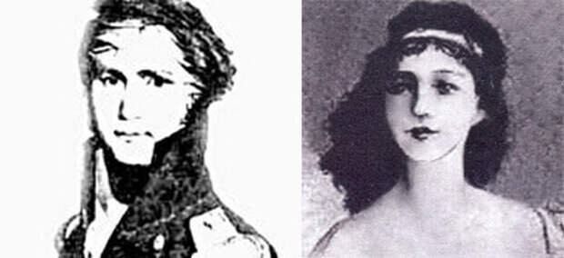 Граф Резанов и Мария  Кончита Аргуэльо 