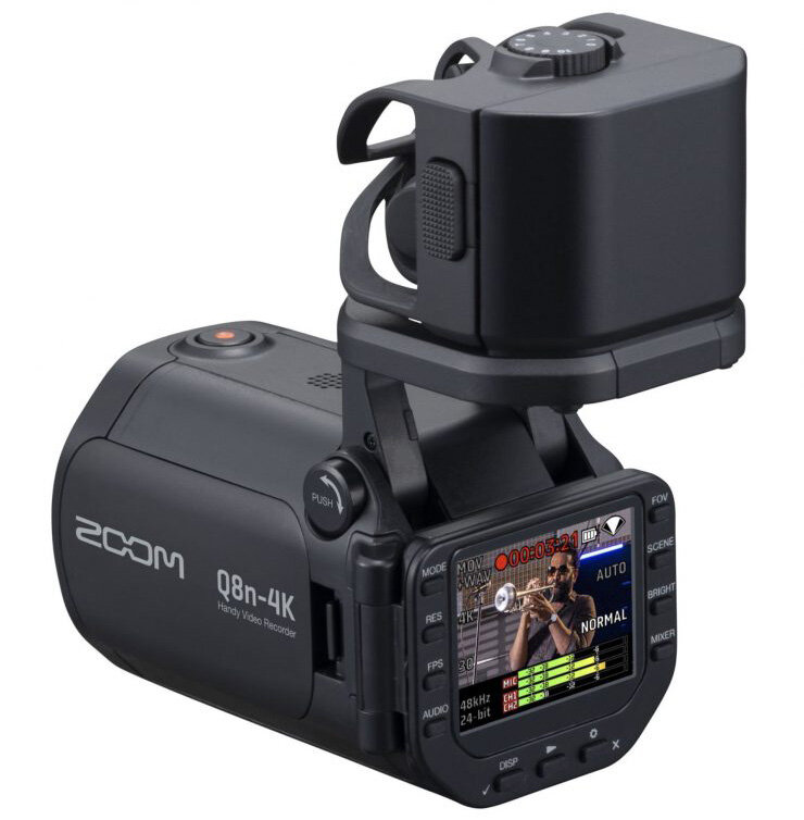 Zoom Q8n-4K – аудиорекордер с записью видео 4K