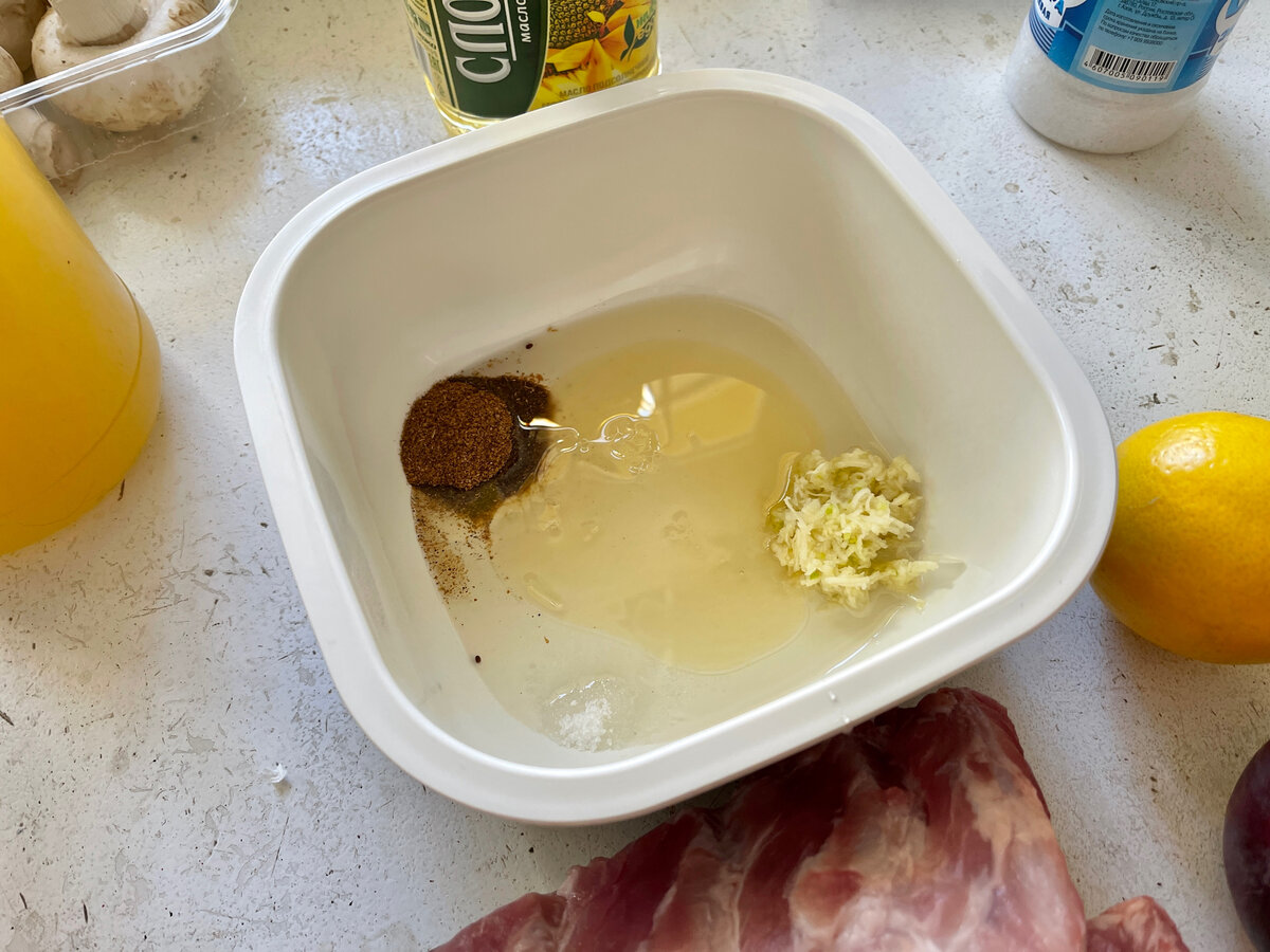 Готовим маринад