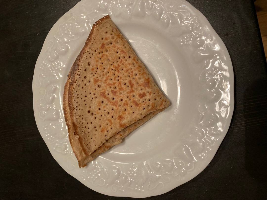 Блины на ряженке и овсянной муке