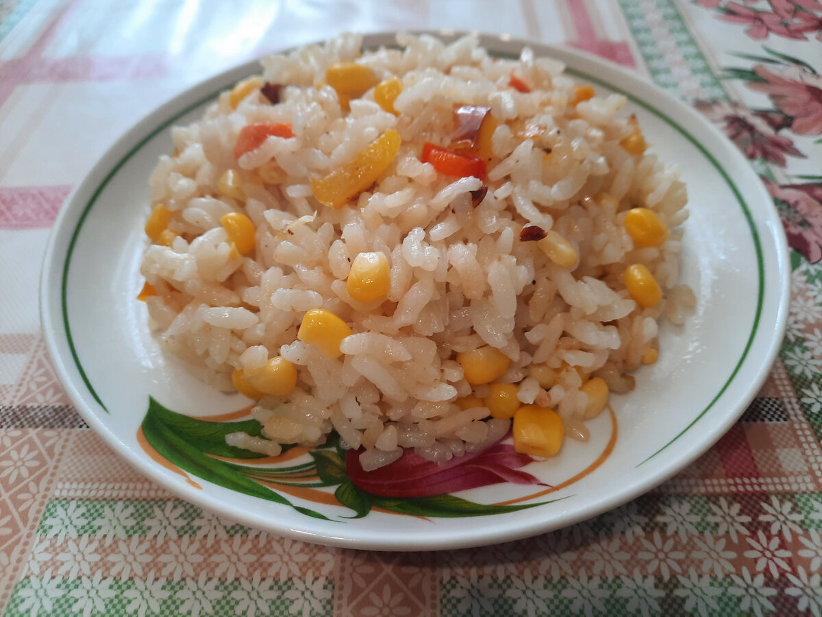 Рис с овощами