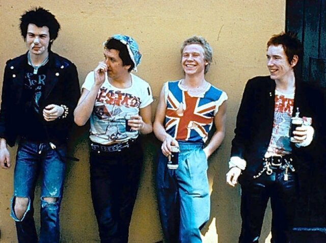  Sex Pistols во время турне по США. 1978 год