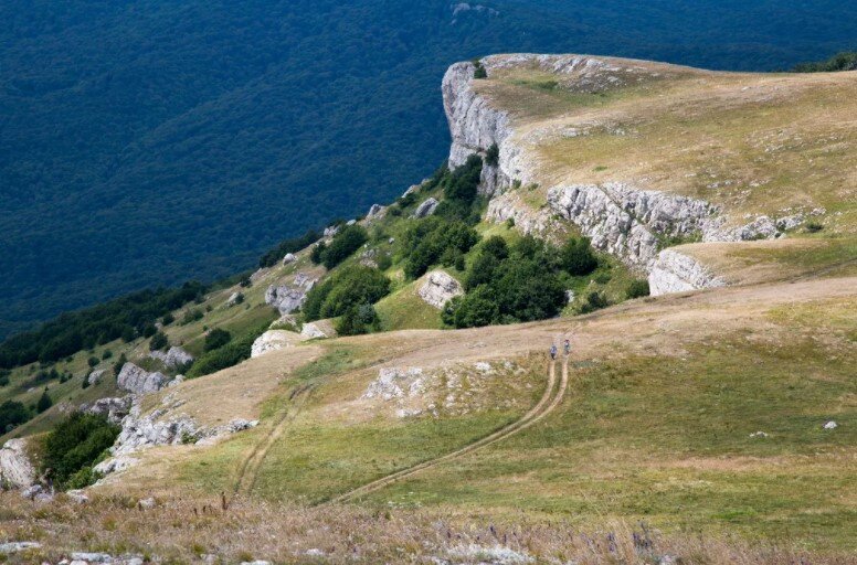 Гора Белая (Такья-Тепе) на Караби-Яйле. Карату. Алушта. Крым. Россия. Как добраться
