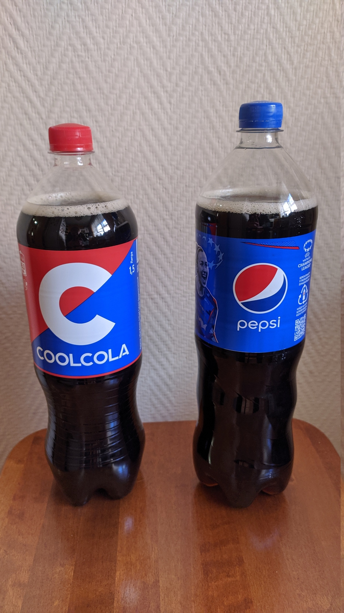 Coolcola и Pepsi