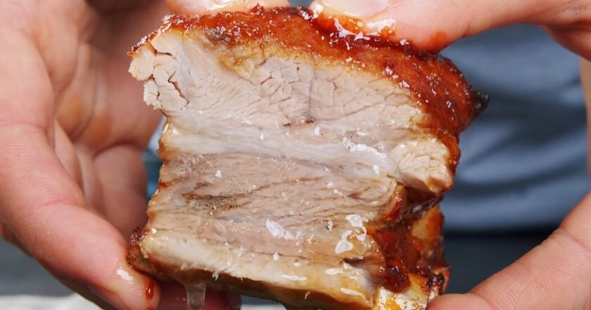 Свиные ребрышки в медово-горчичном соусе — рецепт с фото пошагово