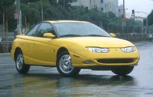 Saturn SC после рестайлинга 2001 года. 
