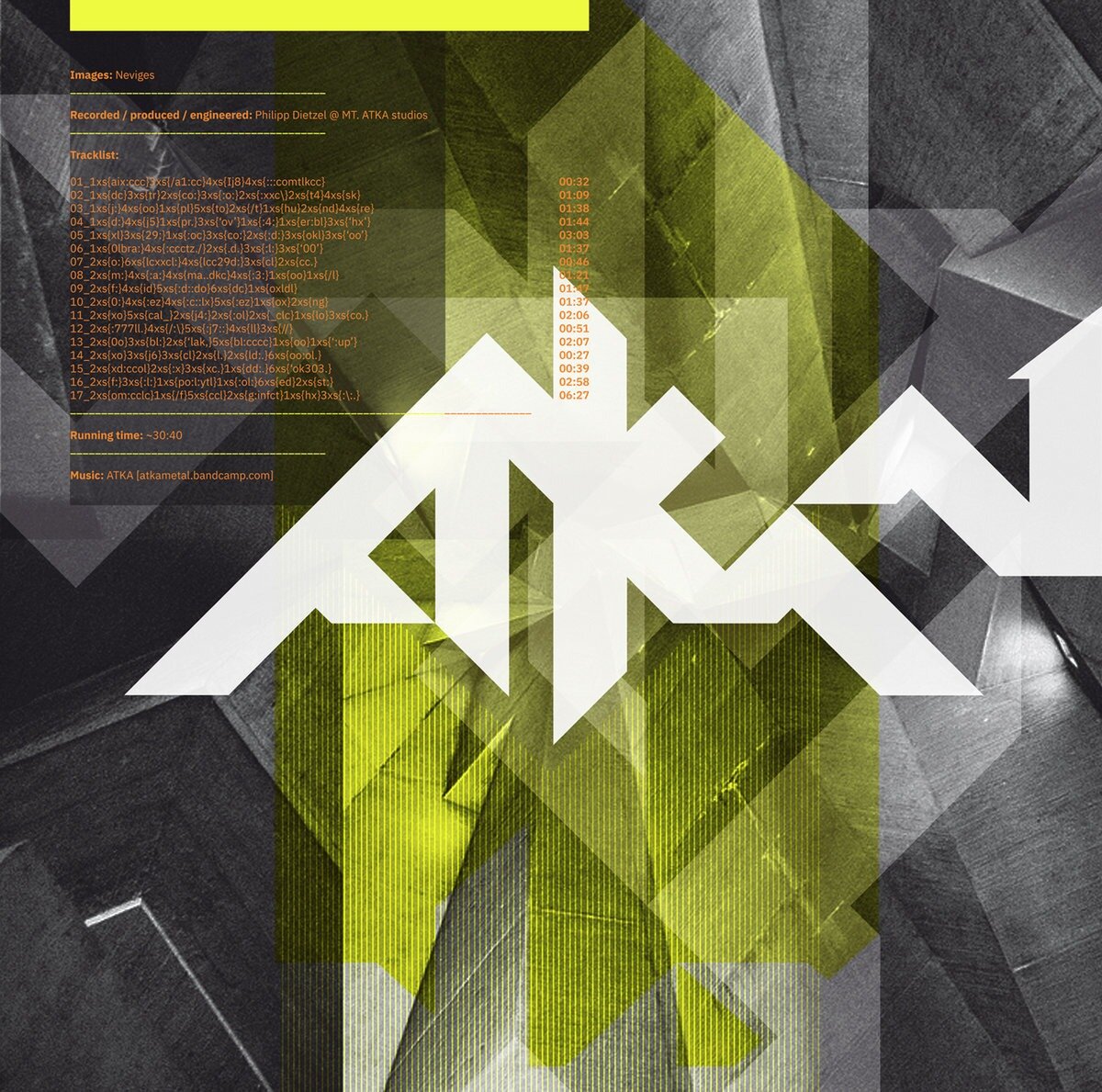 XV. Atka — Untitled Album 1 (2018)