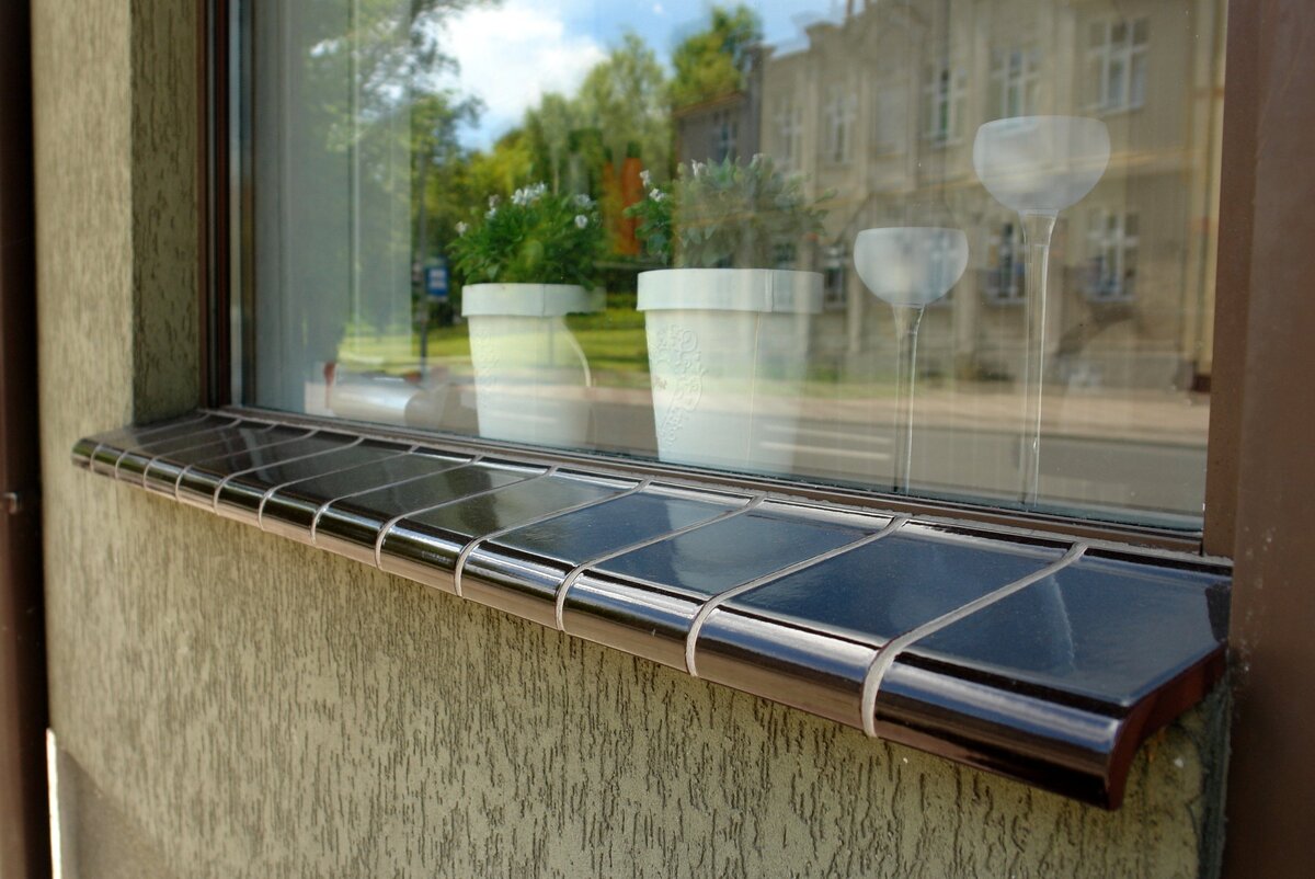 подоконники з клинкера