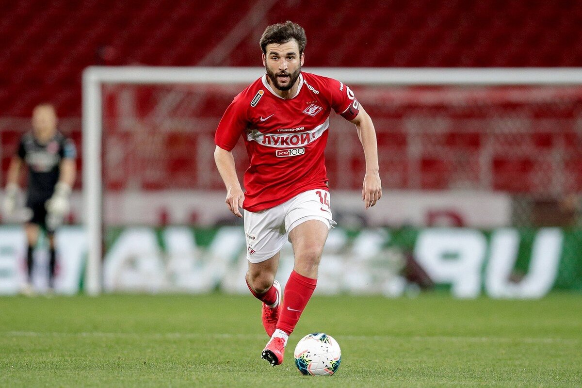 Капитан "Спартака" Георгий Джикия. Фото - ФК "Спартак".