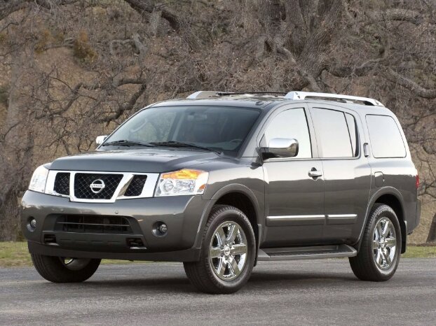 Ниссан Армада 1, фронтальная часть. Источник carspricedb.ru