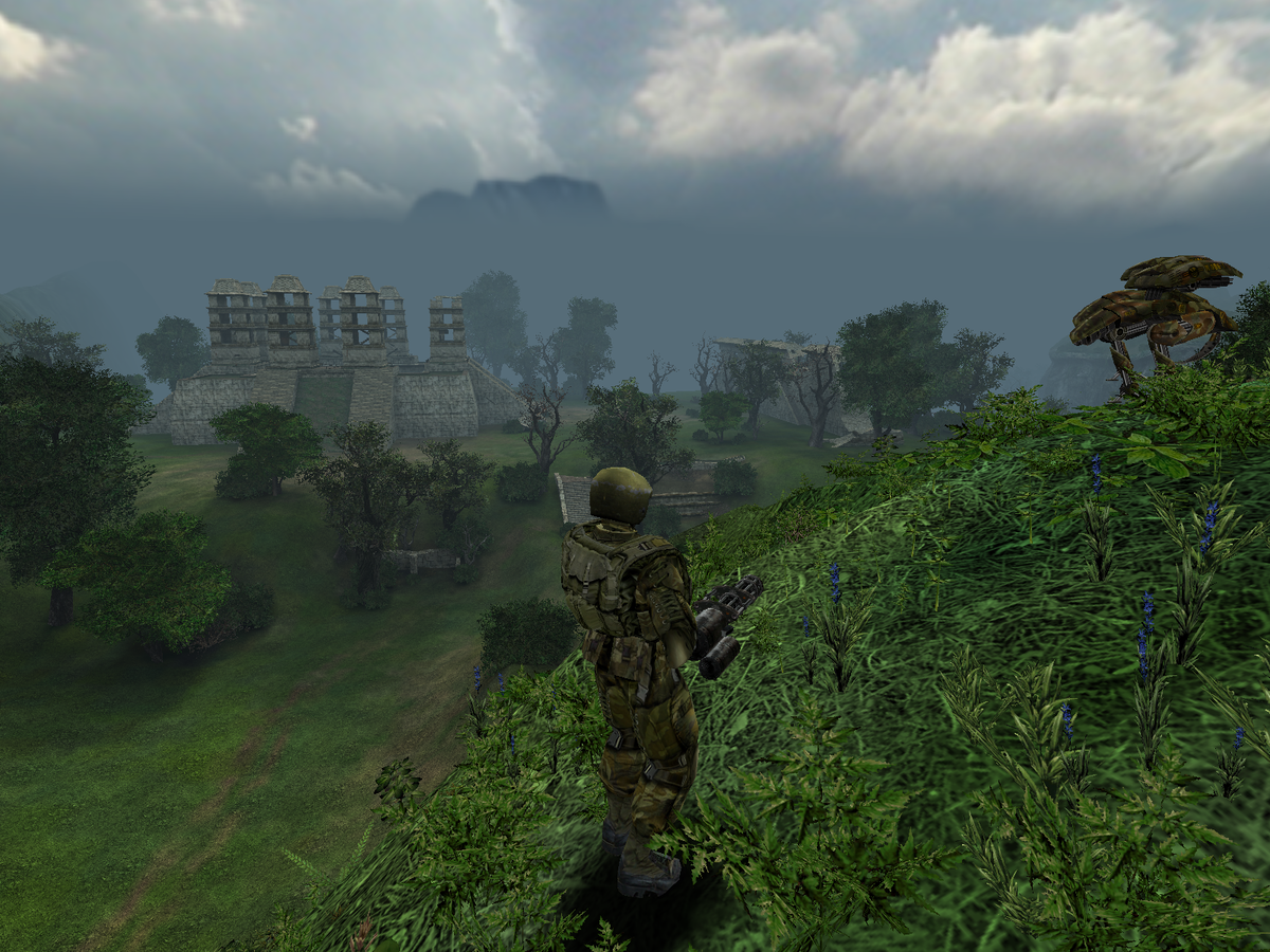 Игра - в стиле научной фантастики...