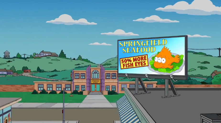 Спрингфилдские морепродукты. На 50% больше глаз //Симпсоны (The Simpsons), s22e12 © 20th Century Fox Film Corporation