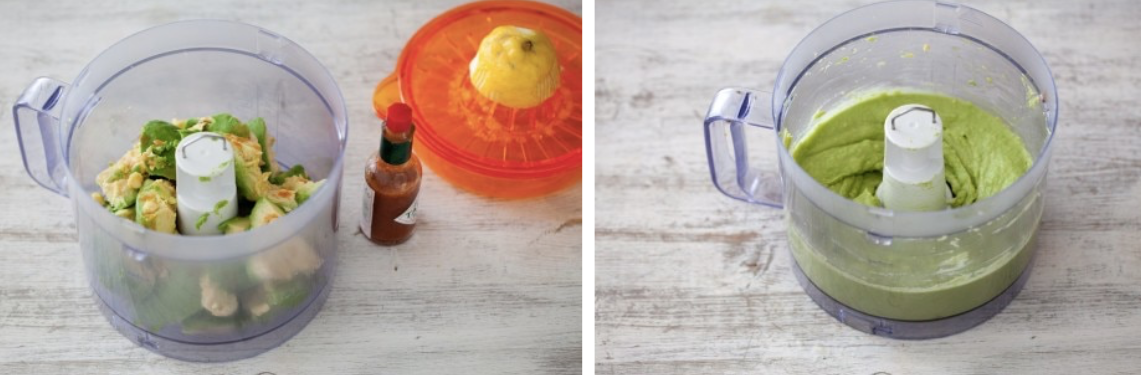 Соус с авокадо.