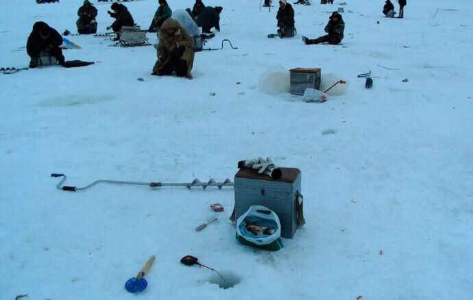 Зимняя снасть для лова сазана