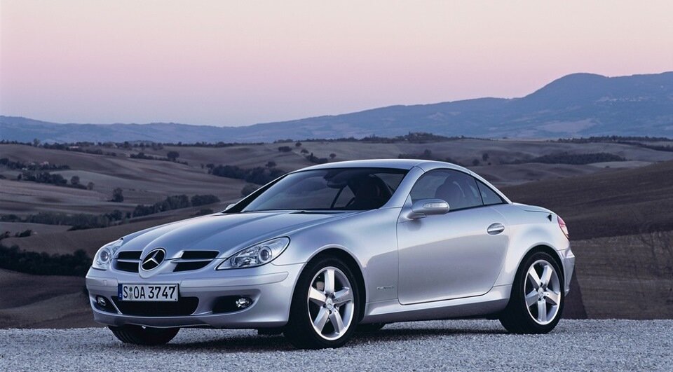 Одна из работ Стива Маттина - Mercedes-Benz SLK-Class. Источник: Drive2