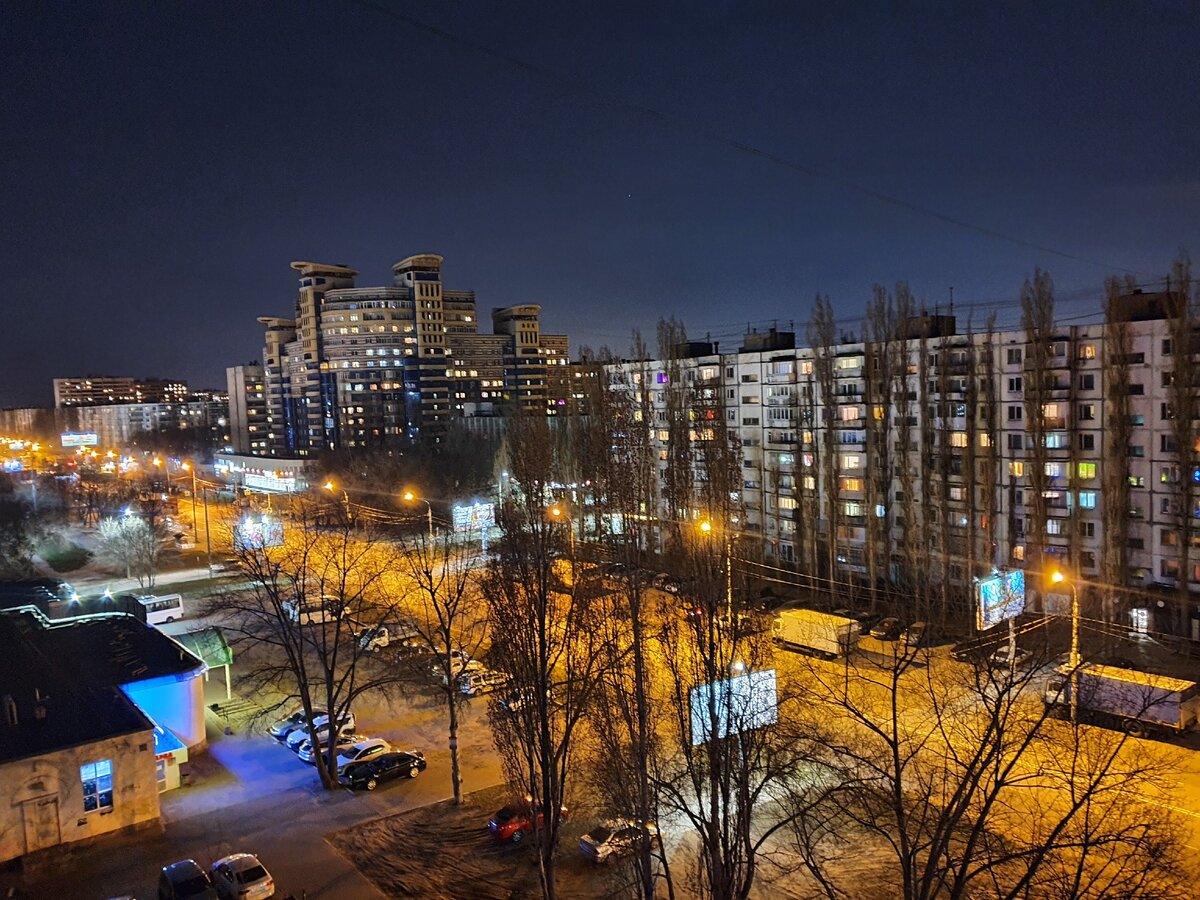Ночной город воронеж