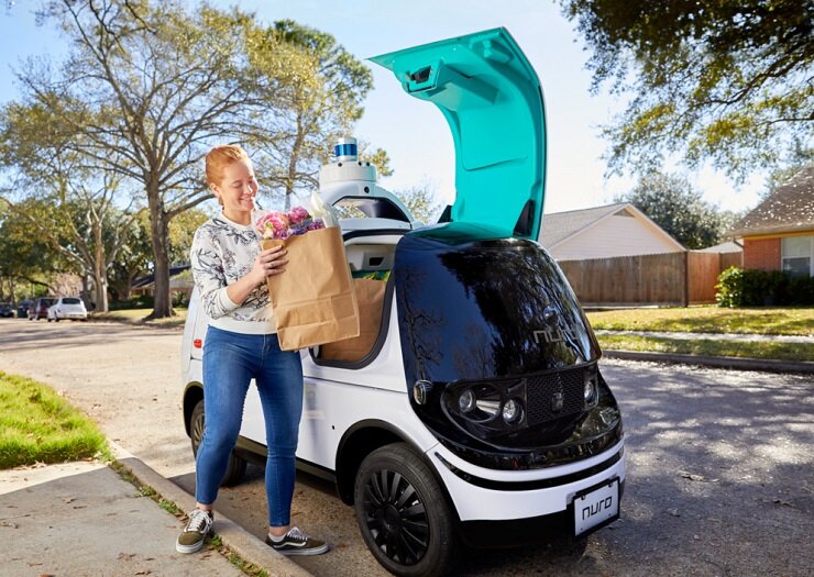 Робот-курьер Nuro