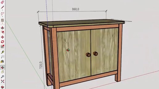 Тумбочка своими руками - как правильно рассчитать проект?