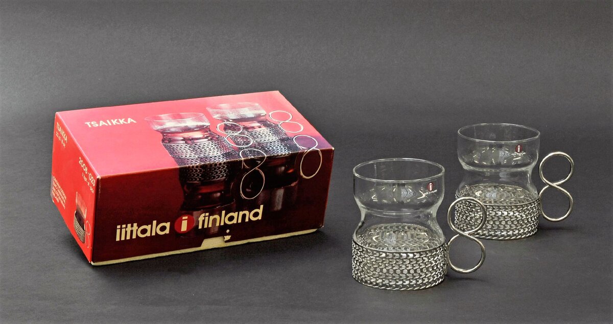 Набор чашек Tsaikka, Финляндия, Iittala. 1965 год. © Британский музей, Лондон