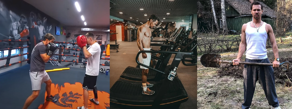 Бокс, бег или картошку покопать? Без проблем!