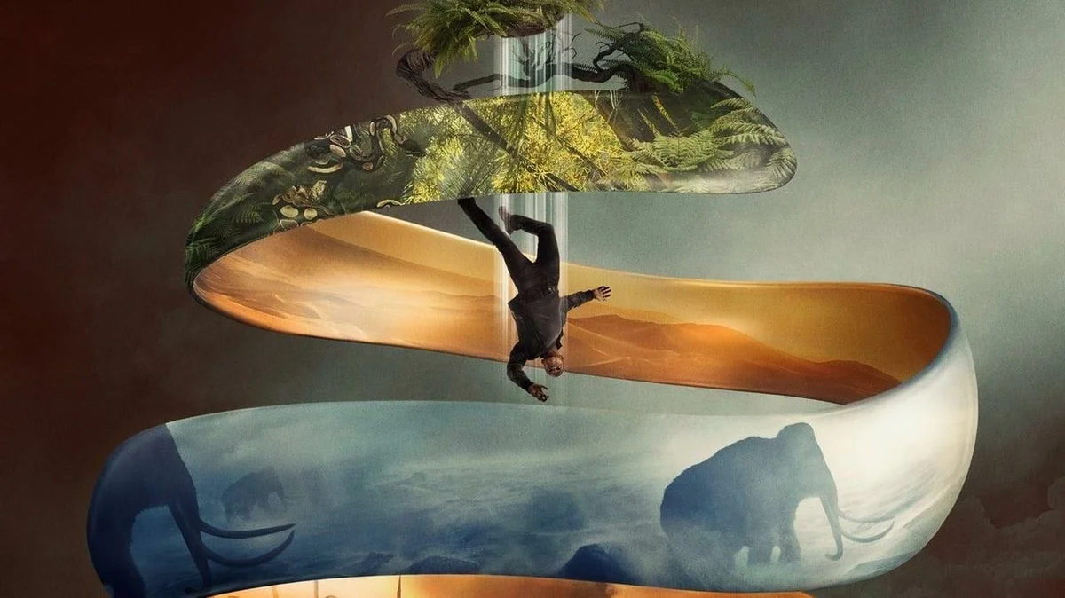 Фрагмент постера к фильму «Грань времени»