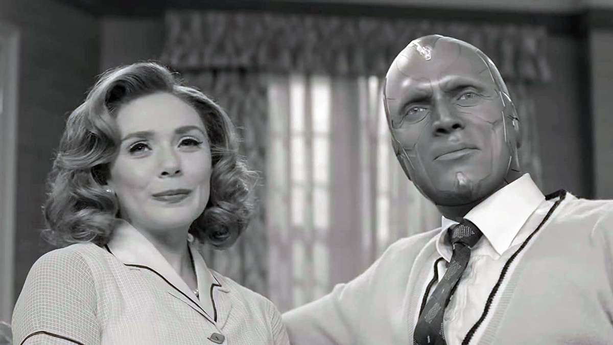 кадр из сериала Ванда&Вижен