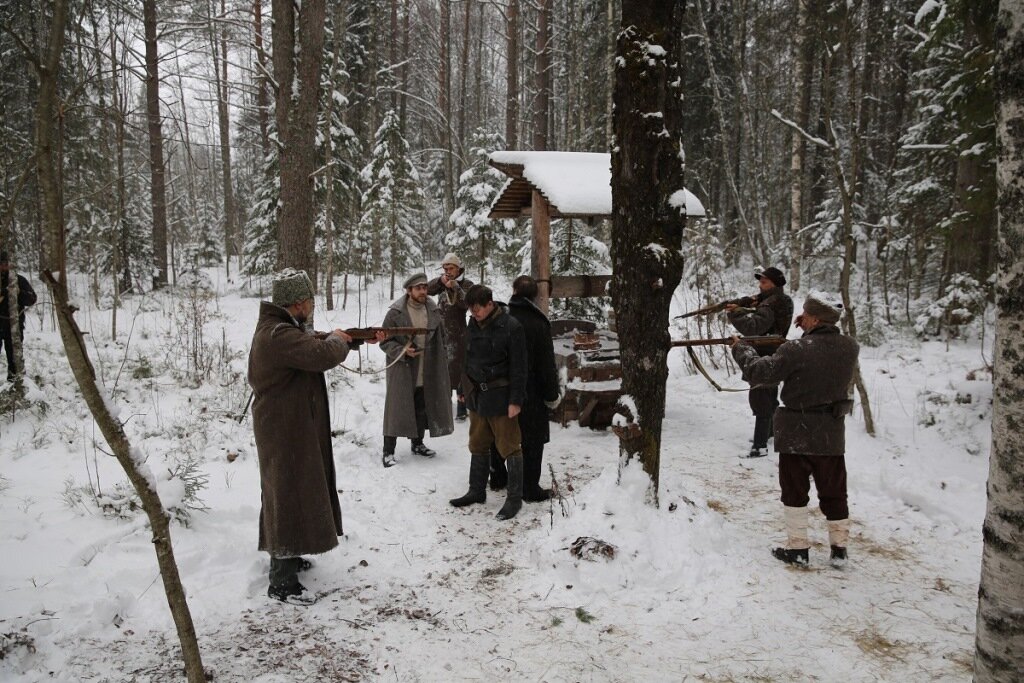 Кадр из фильма. Засада...