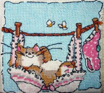 Вышивка. Расчет канвы для вышивания.