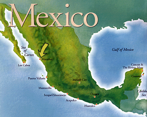 Вот где находится город Масатлан